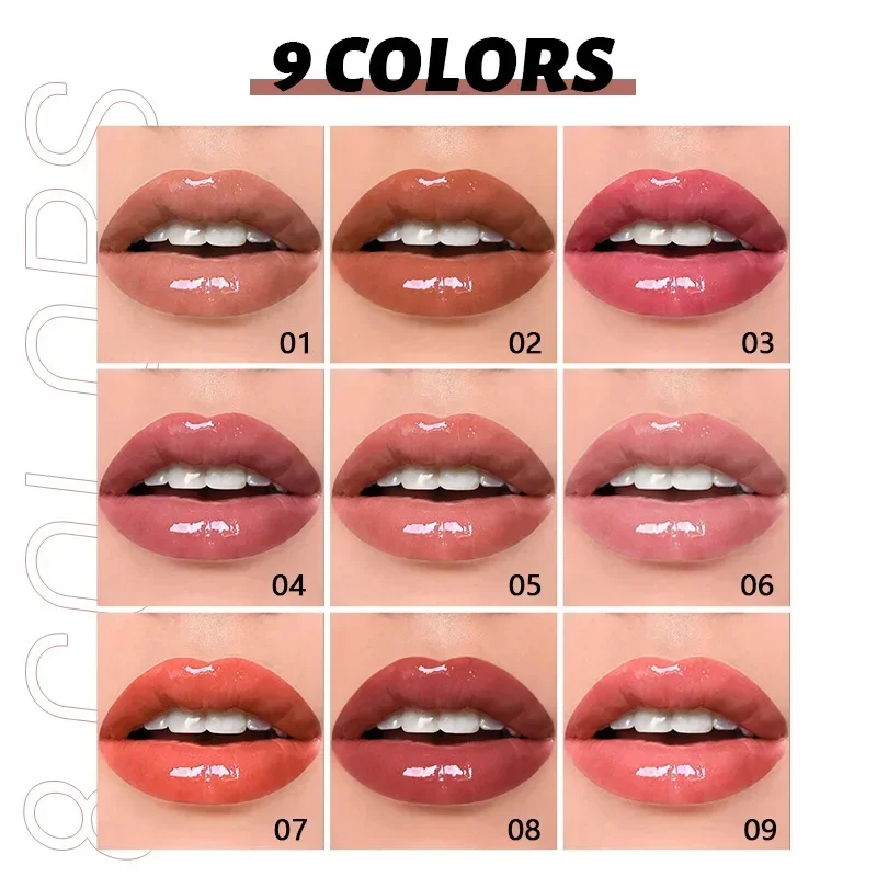 НОВАЯ выцветающая губная помада блестящий блеск для губ масло увлажняющий