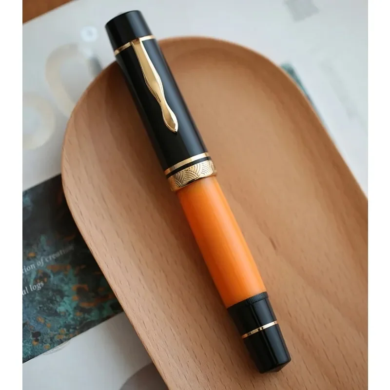 Перьевая ручка MAJOHN P139 с резиновым языком большой перьевой карандаш в стиле ретро