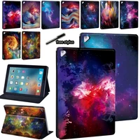 tablet case for apple ipad air 12air 3 10 5 2019air 4 10 9 2020 printing pattern star space series protective coverstylus