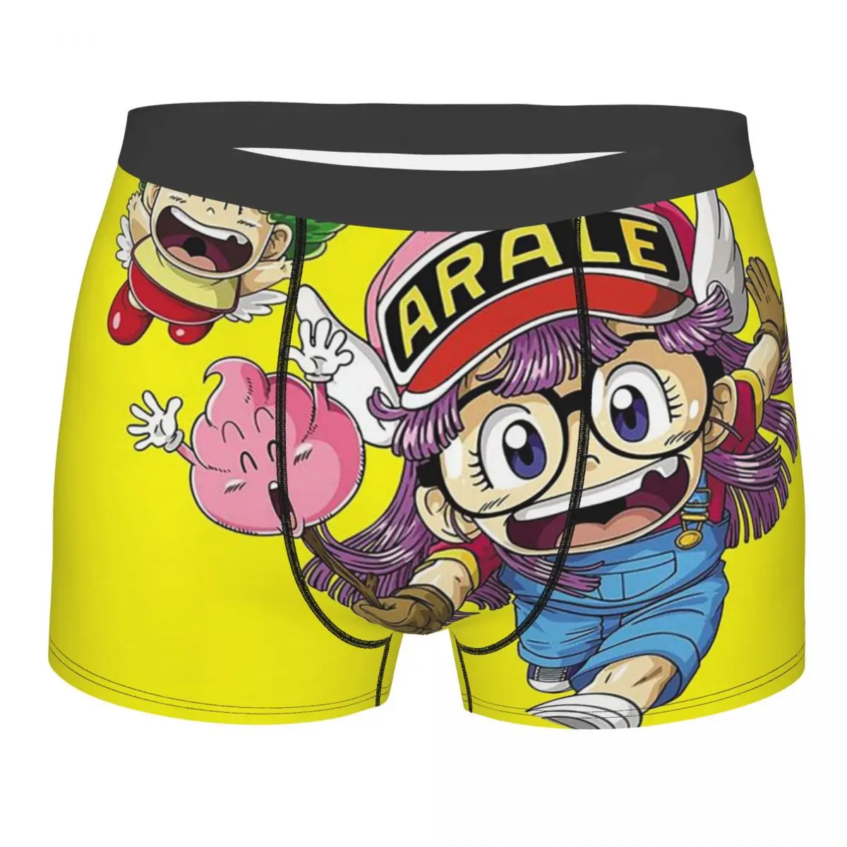 

Трусы Dr Slump Arale мужские хлопковые, пикантное нижнее белье, шорты-боксеры