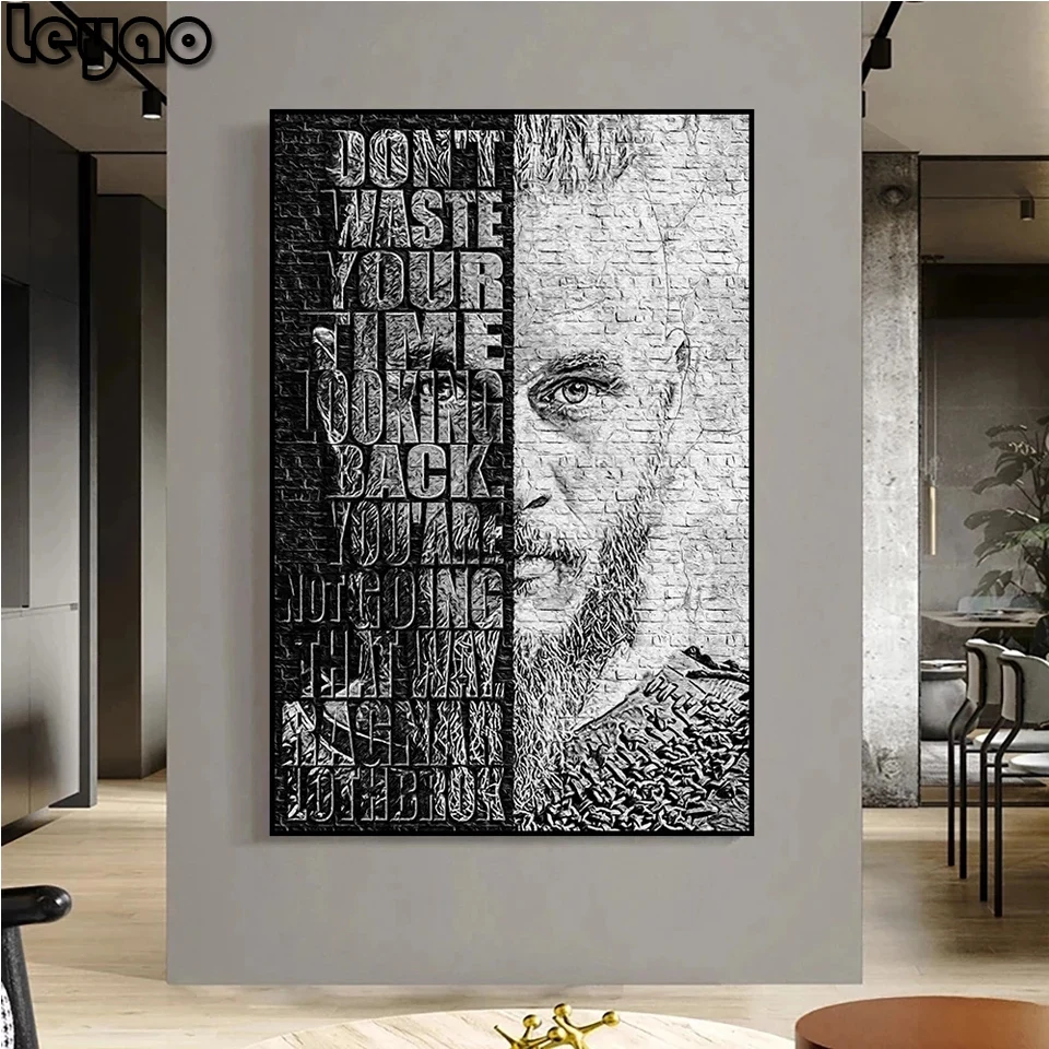 

Ragnar Lothbrok постер кино Викинги 5D Сделай Сам полноразмерная круглая алмазная живопись мозаика картина вышивка крестиком домашний декор