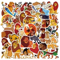 103050pcs disney movie the lion king simba stickers for luggage guitar laptop phone toy cartoon cool sticker decals for kids