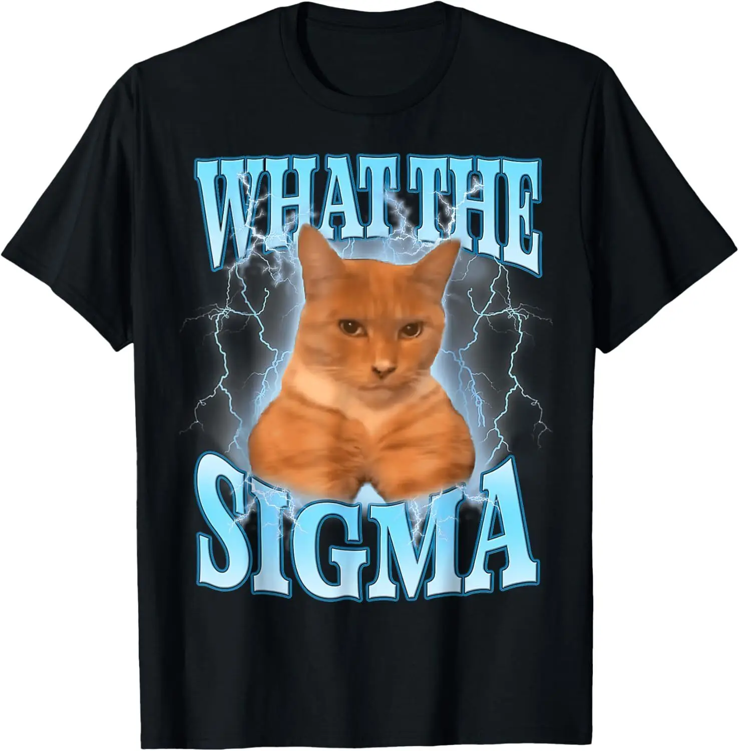 ERM What The Sigma Meme Cat Ironic Brainrot Y2K футболка из хлопка