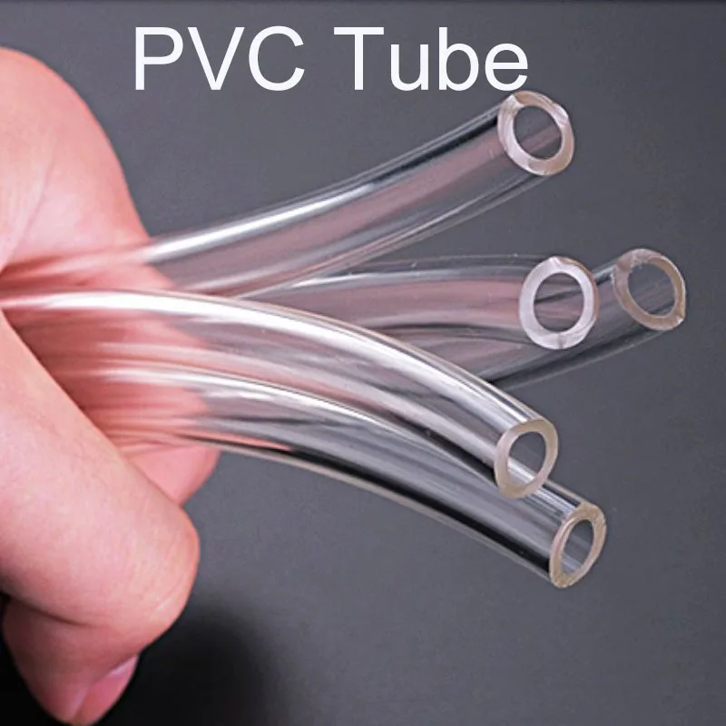 3M/5M Transparent PVC Plastic Hoses High Quality Water Pump Tube 2 3 4 5 6 8 10 12 14 16 18 20 25mm Inner Diameter