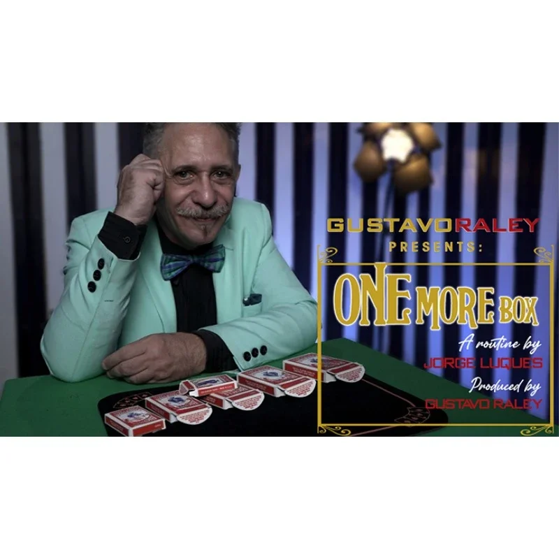 Еще одна коробка от Густаво Raley Card магический трюк магия волшебство Волшебники