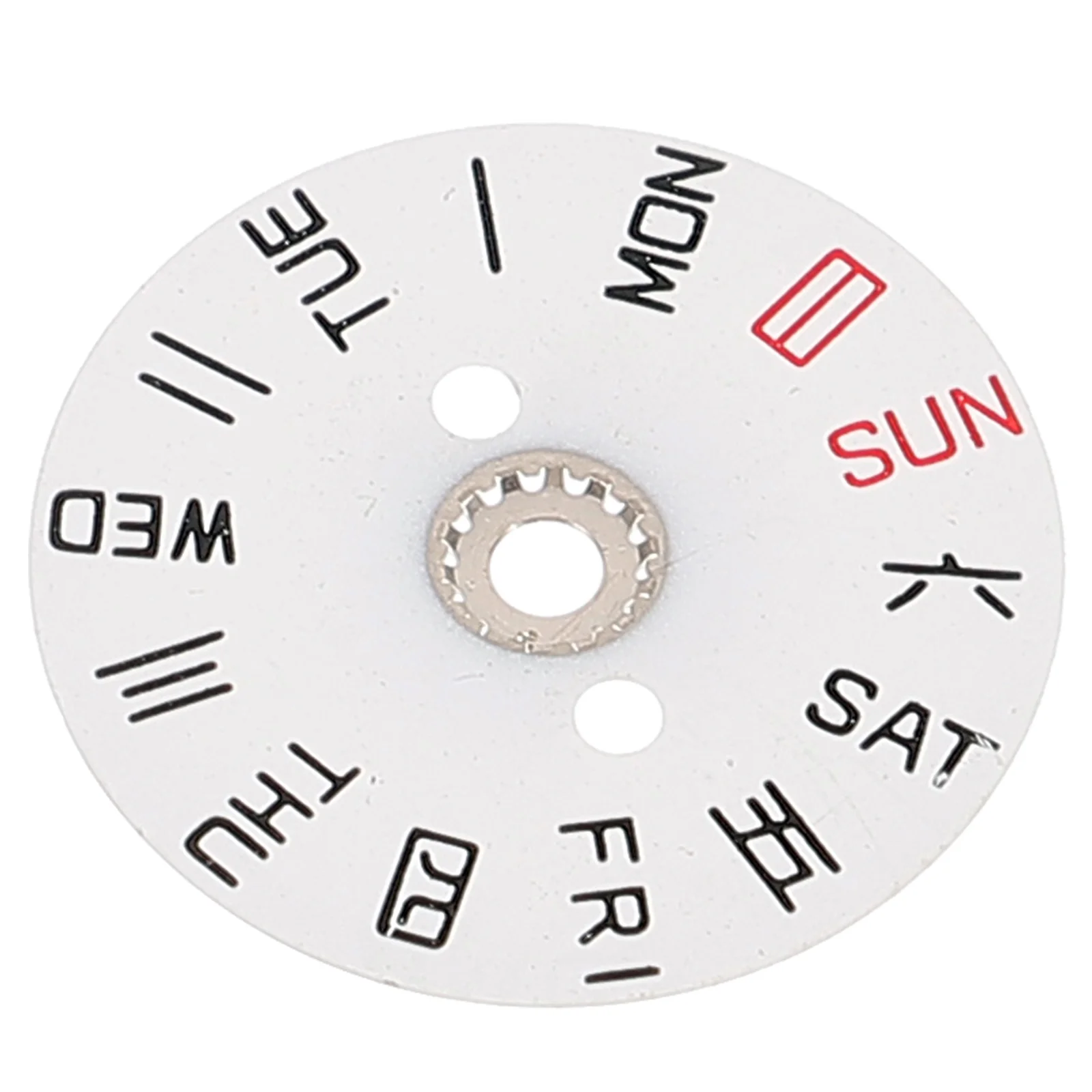 Calendar Disc Movement Watch Replacement Lightweight Week Dial Ring Repair Mechanical