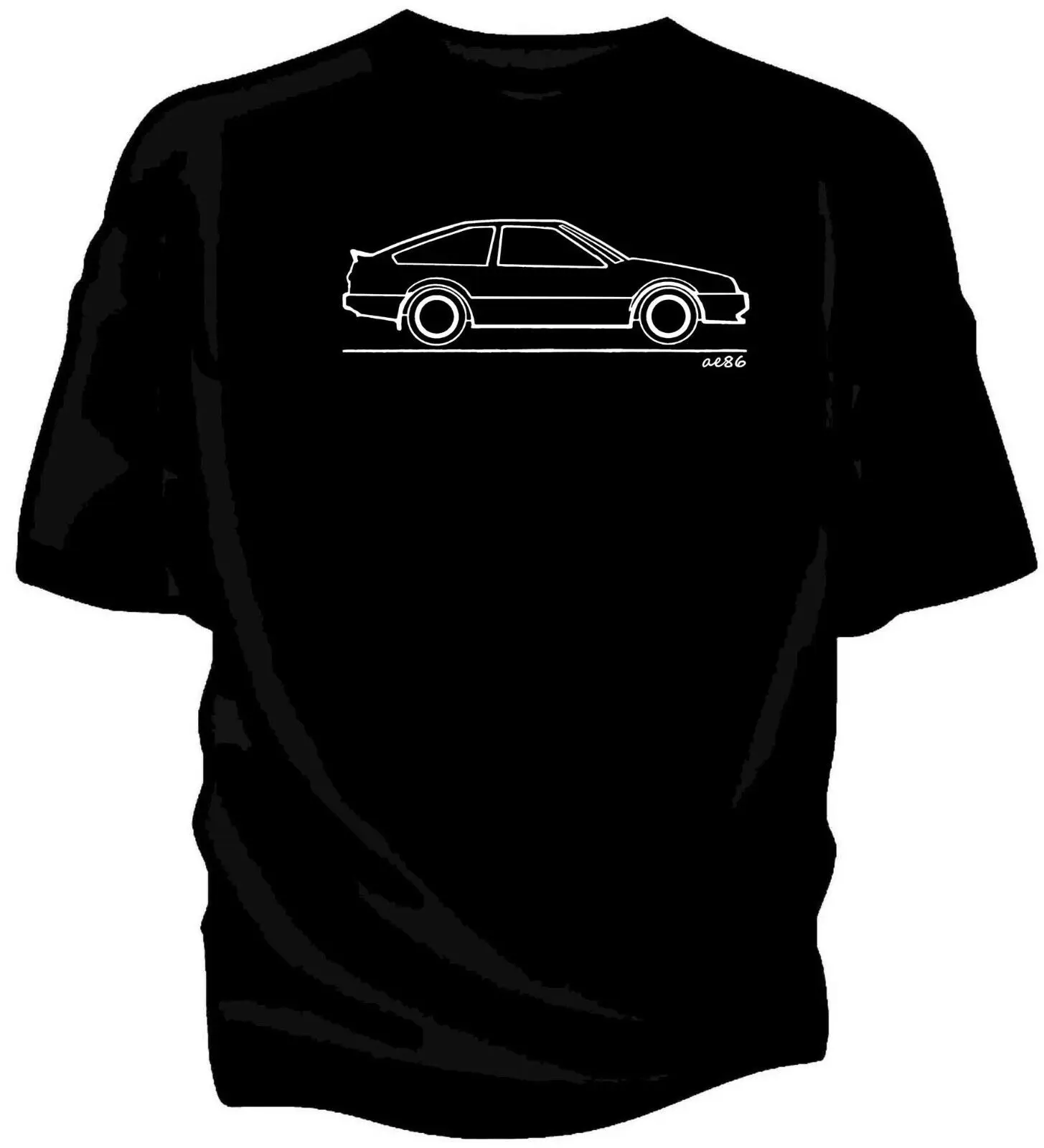 

Футболка для художественных скетчей Toyota Corolla AE86