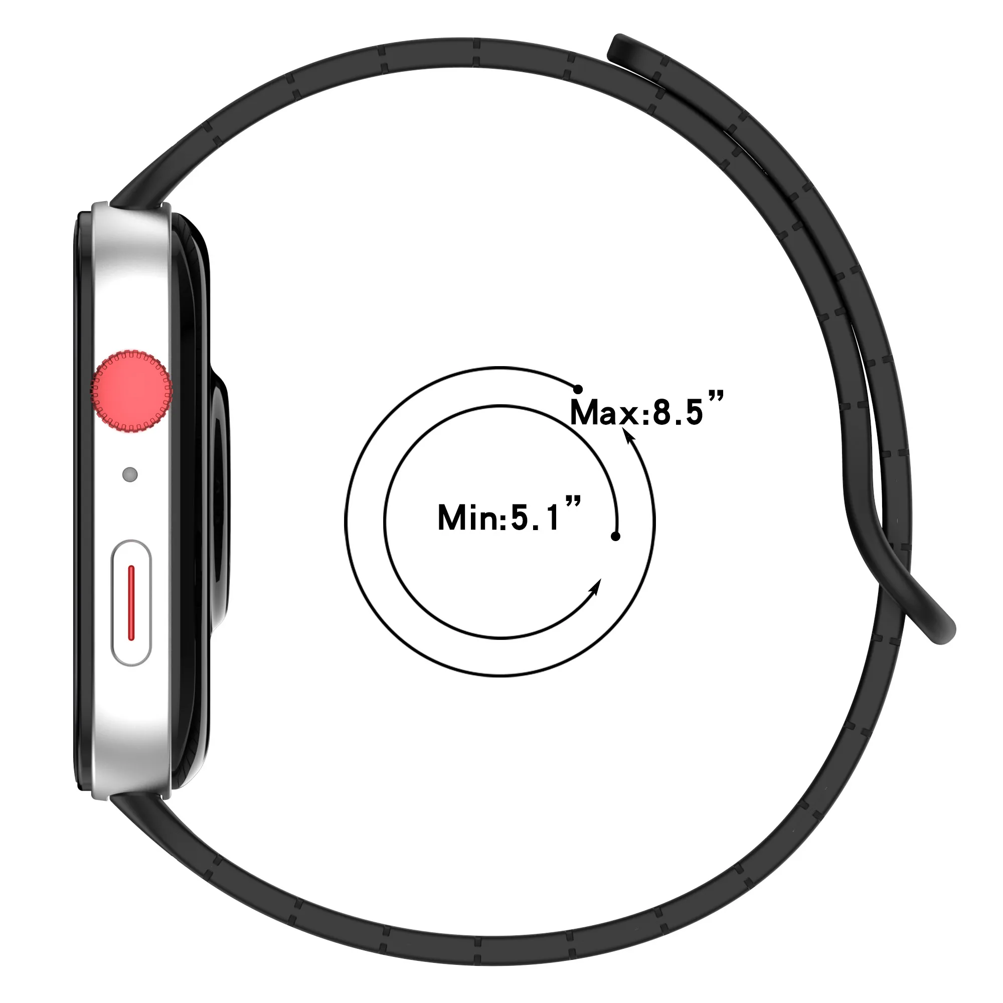 Ремешок магнитный для Huawei Watch Fit 3 сменный силиконовый браслет watch fit3