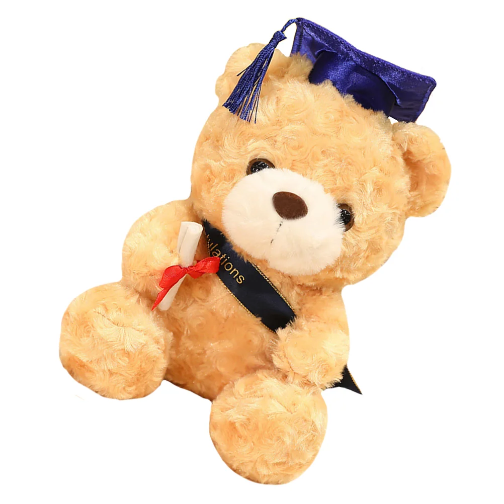 

Dr. Bear Bulk Stuffed Animals Graduation Plush Baby Graduation Gifts Diploma Cap Pp Cotton Graduate Plushes Nurse