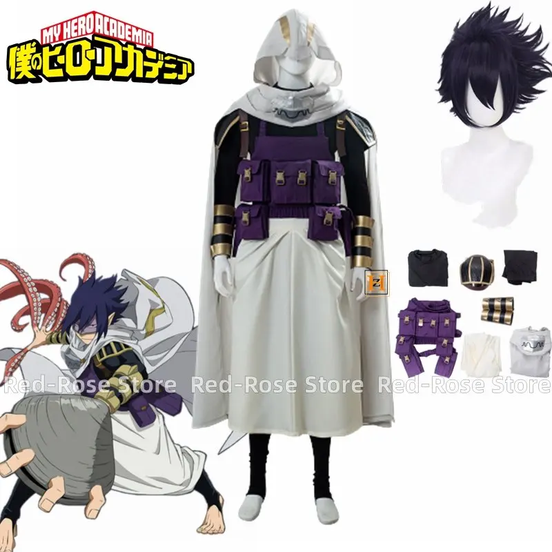 

Anime My Hero Academia Suneater Tamaki Amajiki Cosplay Costume Wig Boku no Hero Akademia Cosplay Custom Made Full Suit