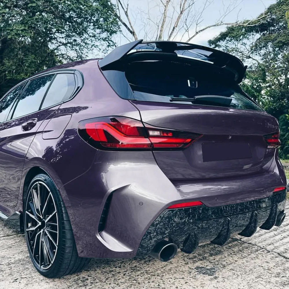 Фото Для BMW 1 серии F40 118i 120i 128ti M135i xDrive 116d 118d 120d (2019-2024) — задний спойлер на крышку багажника, аксессуар для автомобиля №3