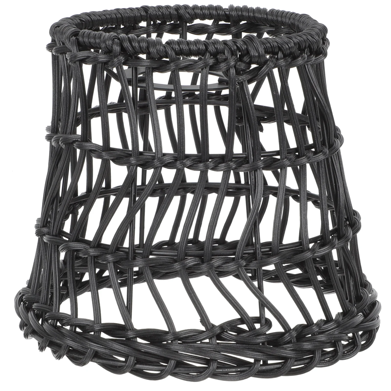 

Rattan Lampshade Woven Shades Ceiling Table Restaurant Decorative Cover Replacement Metal Protector Office Plafond for