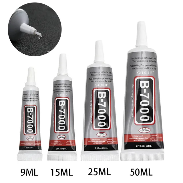 B7000 Glue 9/15/25/50ml Multi-Purpose Transparent Strong Glue Adhesive Universal Super Glue For DIY Jewelry Makings Item Repair