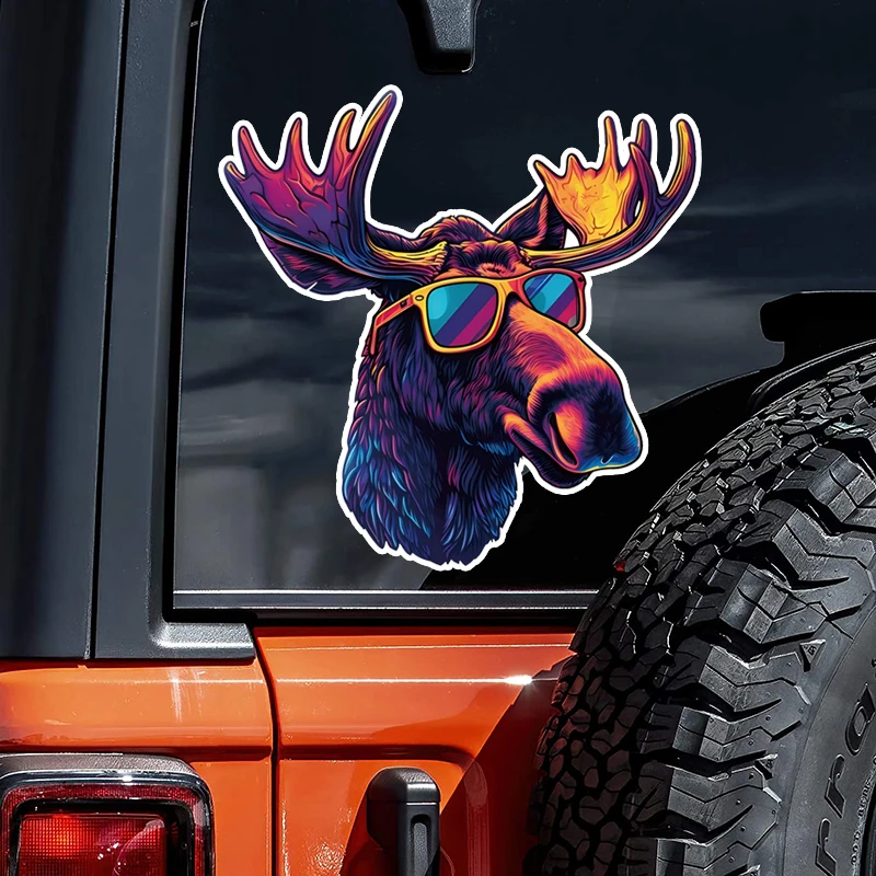Супер Крутая Водонепроницаемая Наклейка С Оленем Для Автомобиля Мотоцикла
