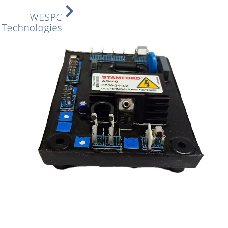 Оригинальный автоматический регулятор напряжения Stamford AVR AS440 мощность 500 кВт