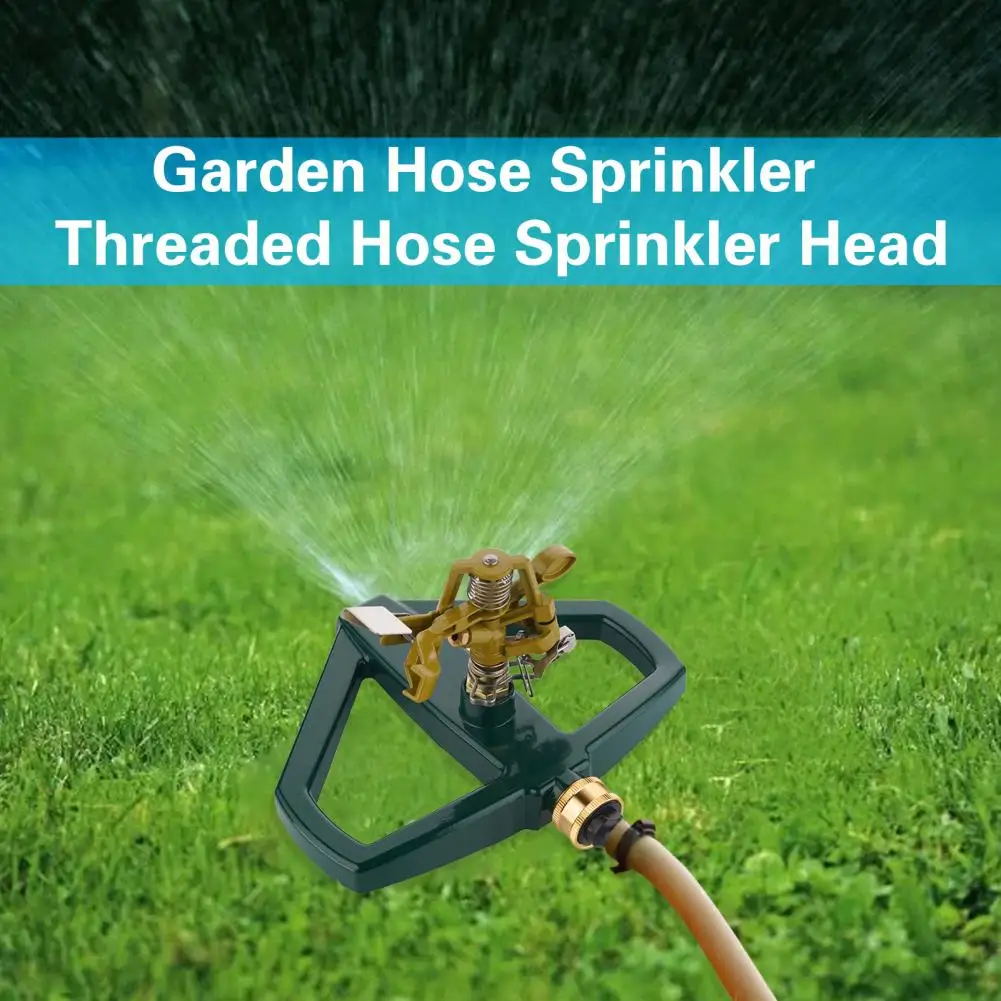 

Yard Sprinklers Efficient Garden Watering Adjustable 360 Degree Rotation Sprinkler for Lawn Yard Garden Full Cycle Watering