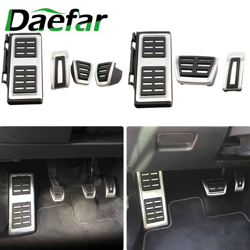 

Car Pedals for VW Golf 7 VII GTi MK7 Seat Leon Passat B8 for Skoda Octavia A7 Rapid for Audi A3 8V Foot Fuel Brake Clutch Cover