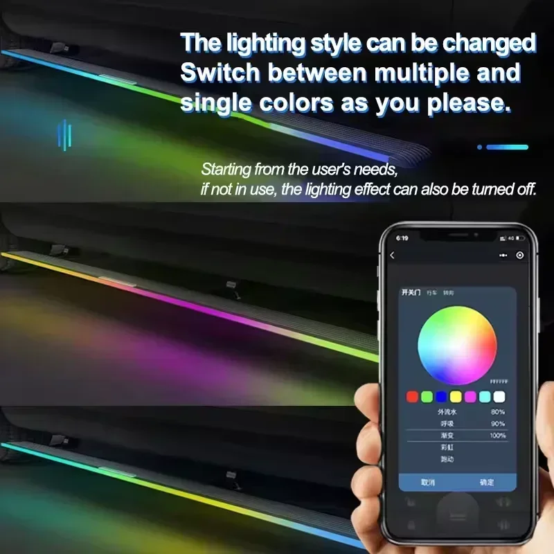 Мощные подножки для GAC Trumpchi GS8 топливная электрическая боковая ступенька