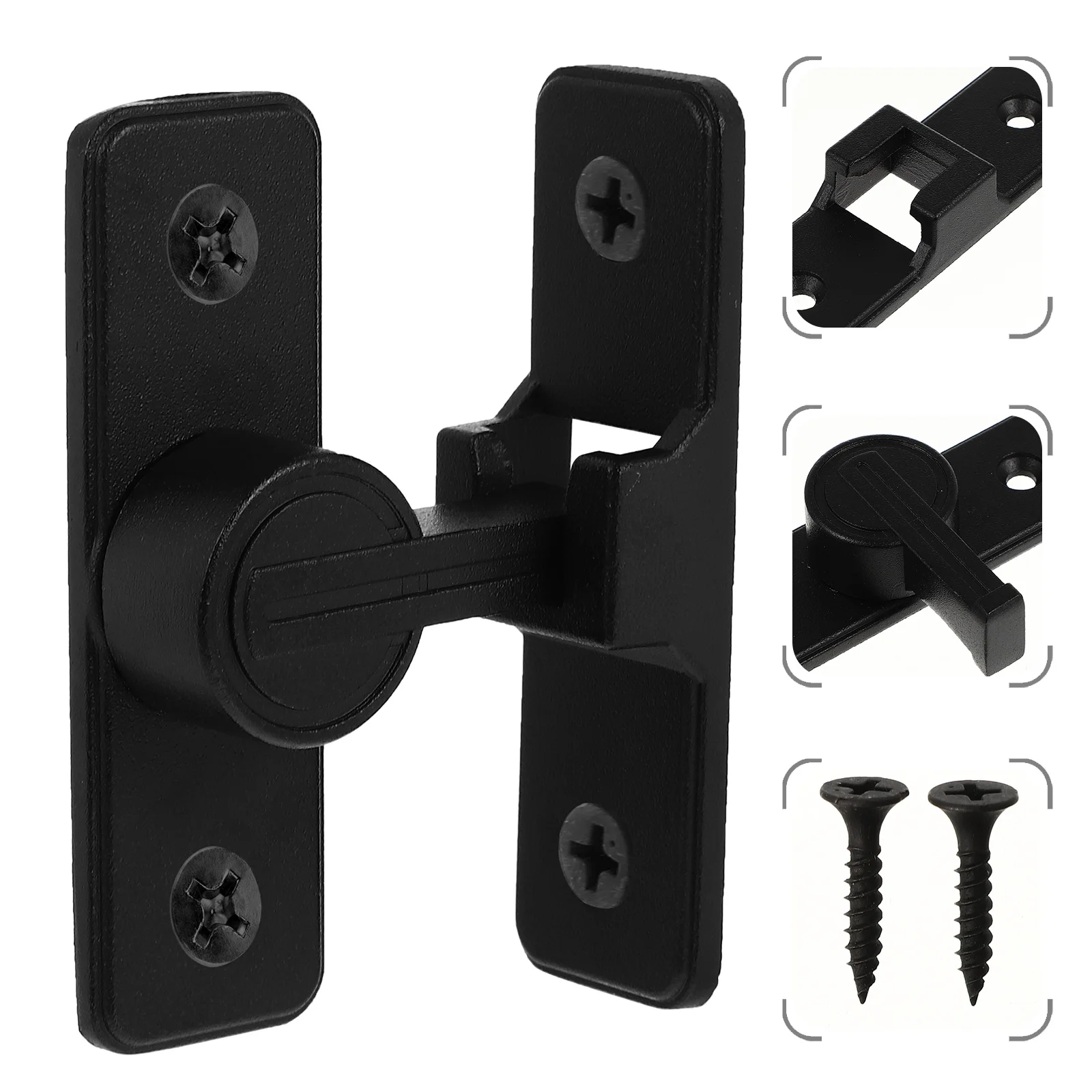 

Surface Mounted Plug Child Door Lock Gate Locks Outdoor Fence Zinc Alloy Flip-up Latch