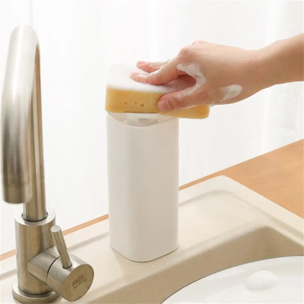 

500ml Soap Dispenser Bottle Lightweight Durable Leak-proof Drom Ergonomic Design Multi-functional Mini Soap Dispenser Bottle