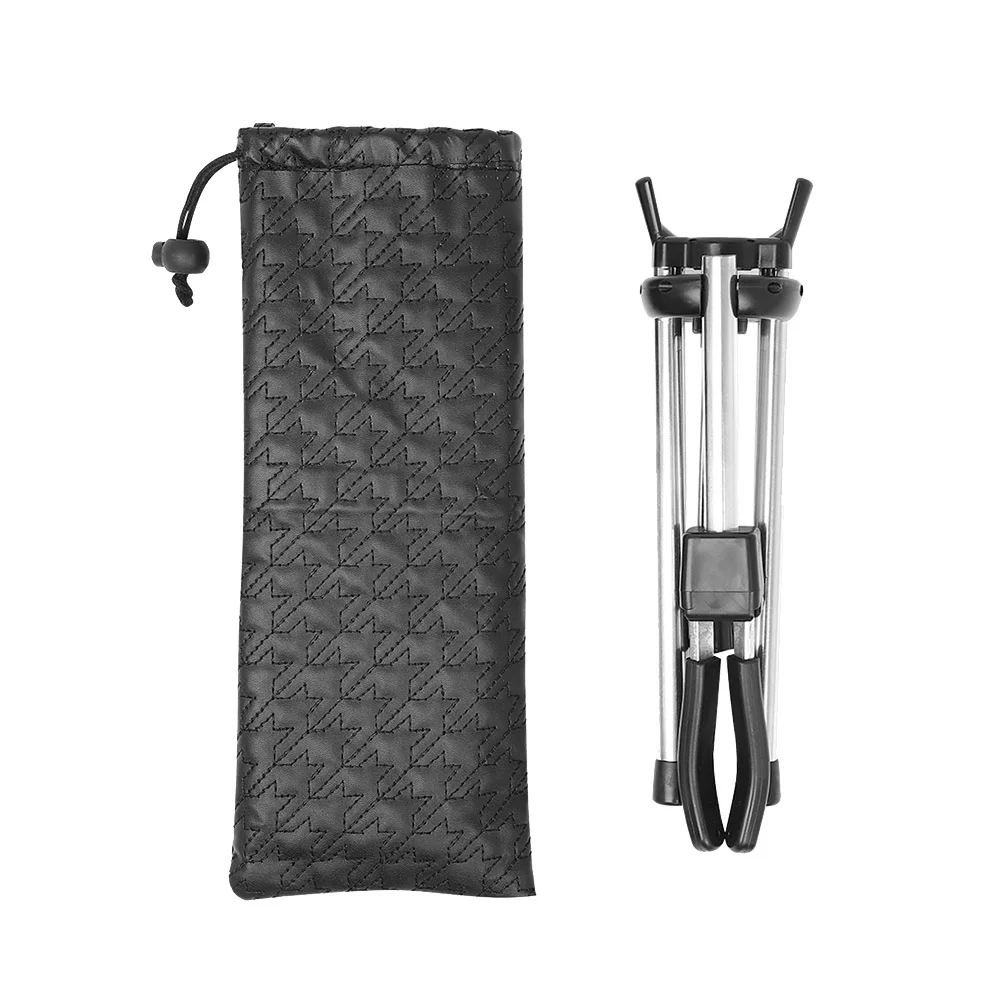 

1PC Foldable Saxophone Stand Tripod Stainless Steel Stand for Wind Instrument Portable Foldable Saxophone Holder Saxophone