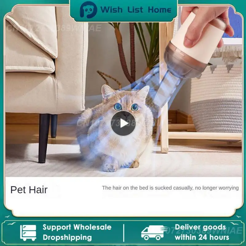 

Girl Powder Handheld Desktop Mini Vacuum Cleaner Abs Electronic Components Mini Vacuum Cleaner Large-capacity Two Colors Cleaner