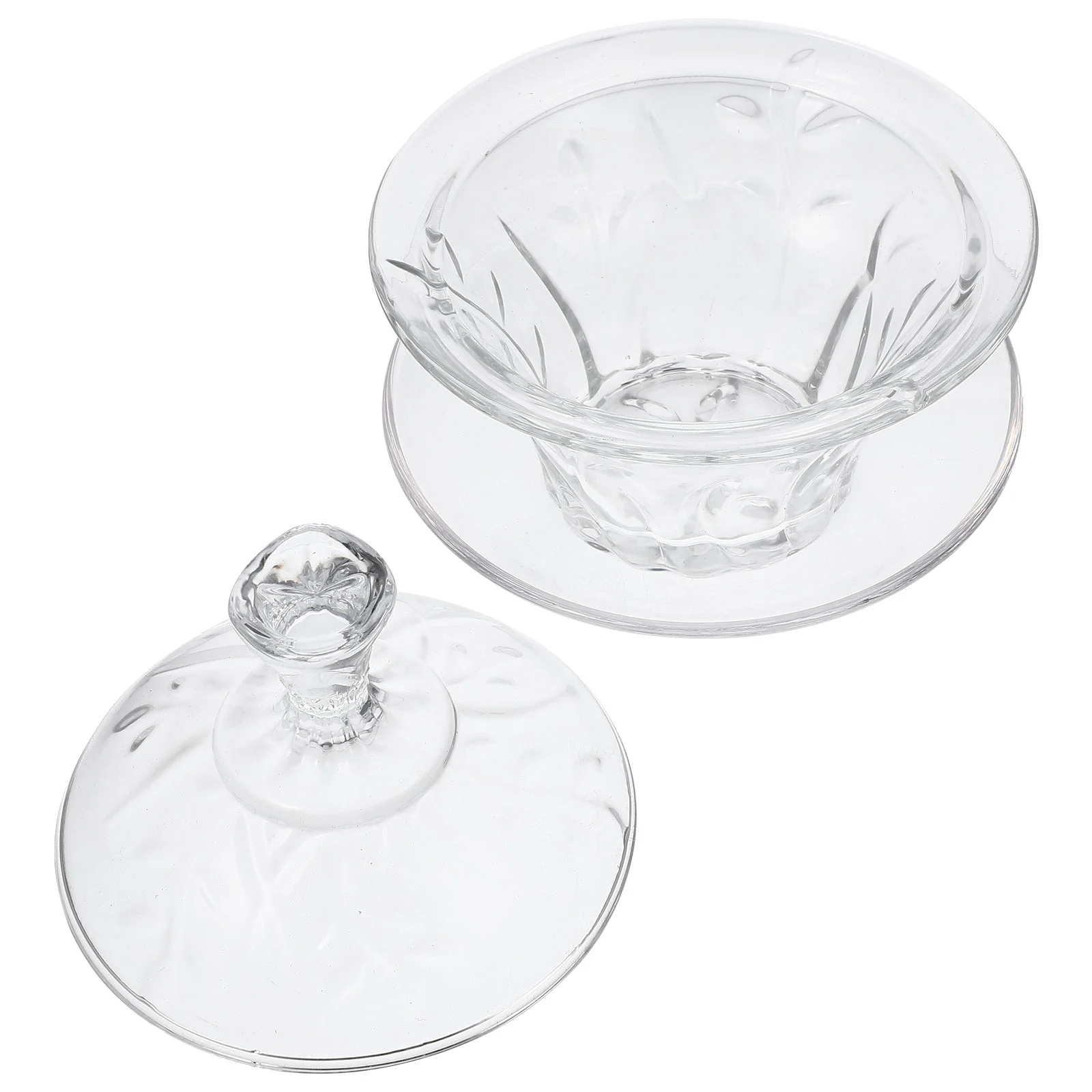 

1 Set Snack Containers Decorative Small Dessert Bowl Candy Jar For Candy Buffet Glass Dessert Cup for Snack