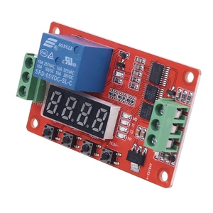 FRM01 DC5/12/24V 1 Channel Multifunction Relay Module Loop Delay Timer Switch Self-Locking Timing Bo in Pakistan