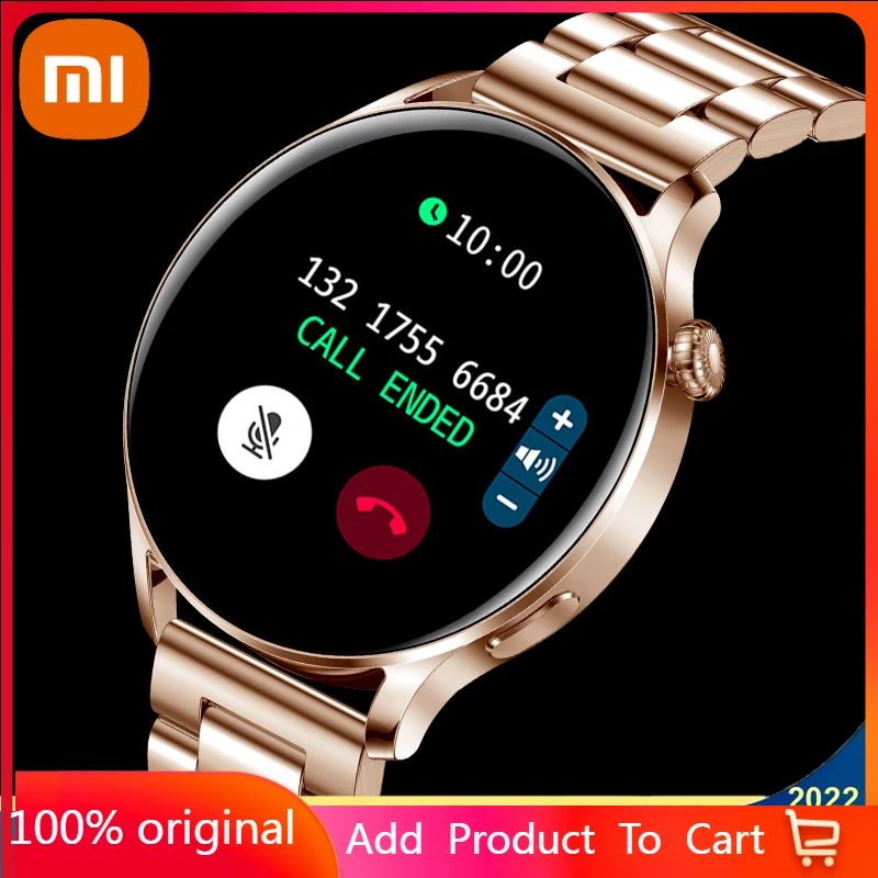 

Xiaomi Bluetooth Call Smart Watch Women Fitness Tracker Sports Watch Heart Rate Monitor Pressure Smart Bracelet For Android IOS
