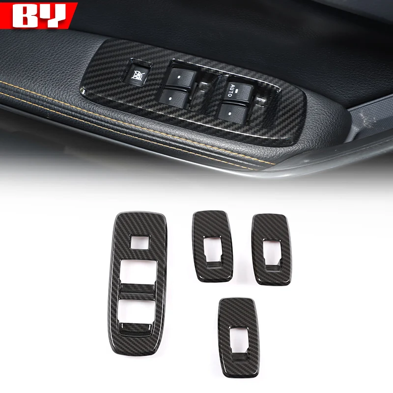 

Для Ford RANGER T6 T7 T8 2015-2021 ABS углеродное волокно Цветная внутренняя панель переключения передач Дверные ручки Накладка на внешнюю раму