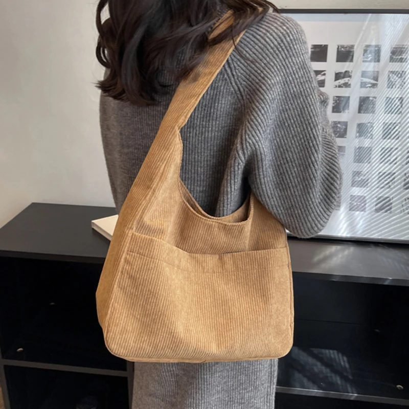 

Solid Simple Bags All-Match Shoulder Tote Bags Casual Women'S Handbag Large Capacity Trend Female Armpit Bag