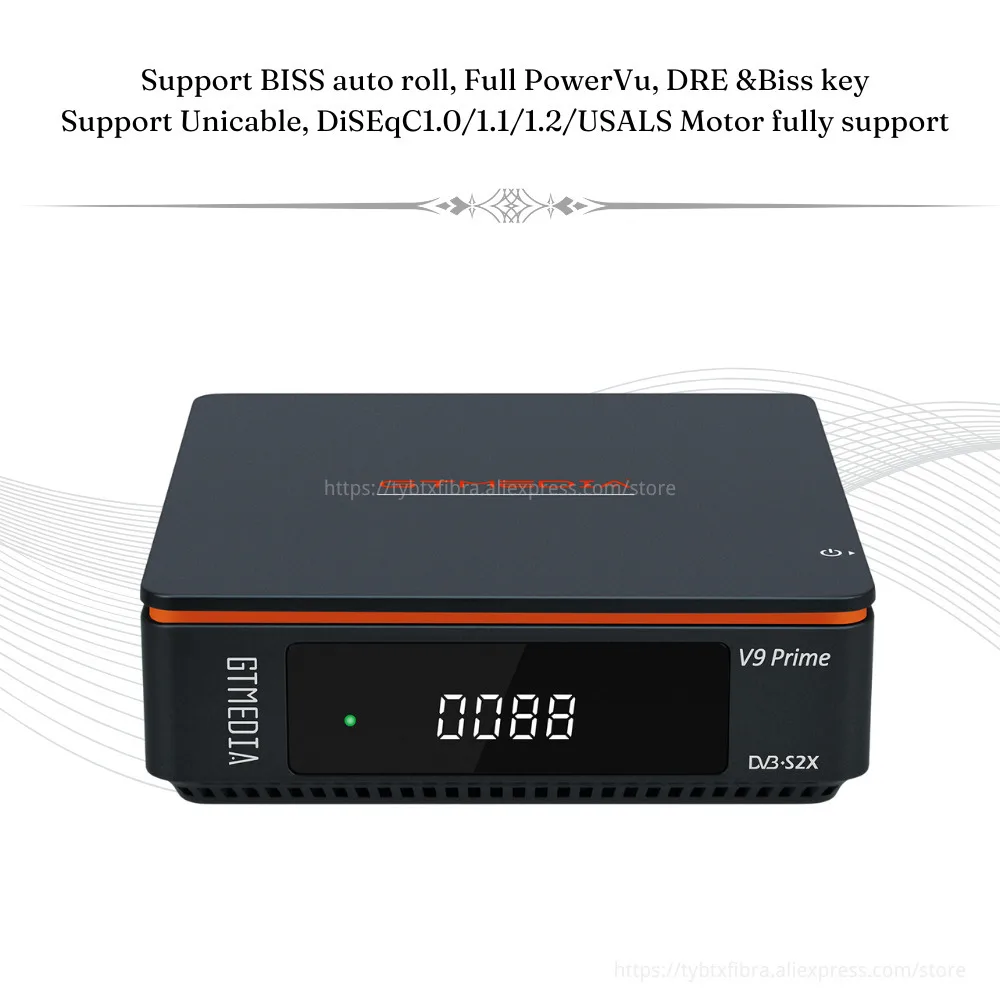 Спутниковый ресивер GTMEDIA V9 Prime mars DVB-S/S2/S2X HEVC основной 10-профиль Встроенный 2 4G WIFI 1080P