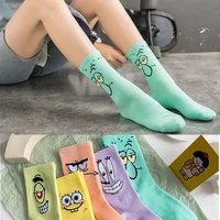 ladies cute funny tide socks happy cartoon anime socks cotton womens socks student casual couples personality bright cool socks