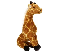giraffe 40 cm brown plush child toy