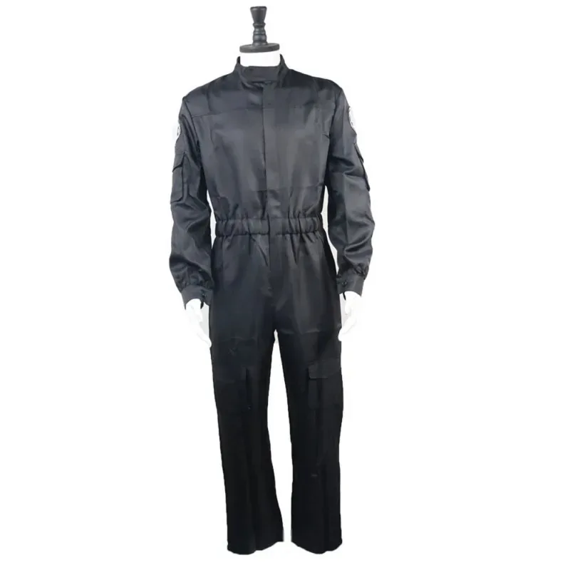 Фото qq157 фильм Guerre Stellari Imperial Pilots косплей костюм черный 501 униформа истребитель пилот костюм для ролевых игр Хэллоуин карнавал пар №3