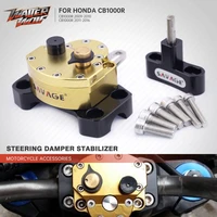 cb1000r 2010 2012 steering damper stabilizer reversed safety for honda cb 1000r 2009 2016 motorcycle handlebar riser clamp cnc