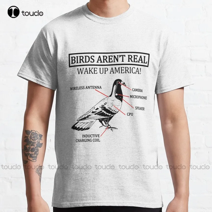 

Классическая американская футболка с изображением птиц и песчаника, футболка с изображением собаки, футболки с цифровой печатью, уличная одежда в стиле Харадзюку, Женская мультяшная одежда