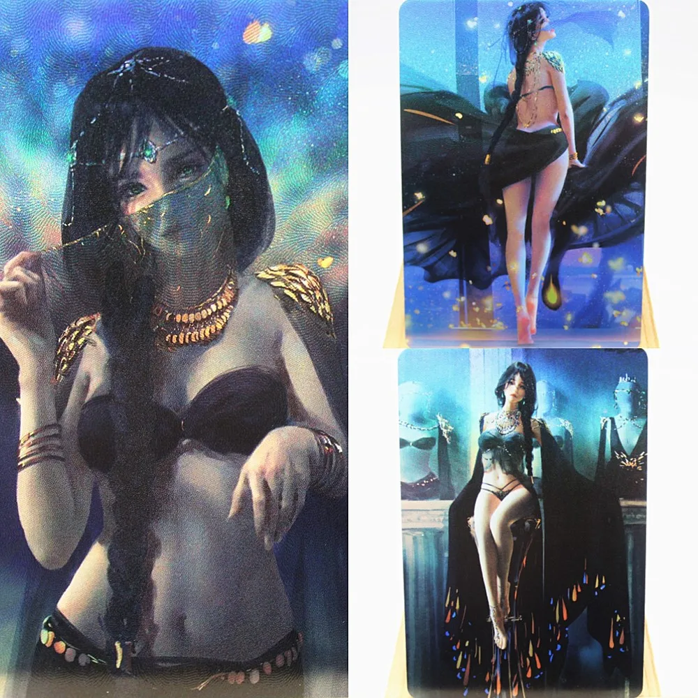 3 шт./комплект аниме-карты для девочек | Игрушки и хобби