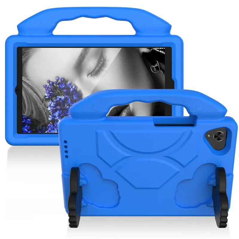 

Kids EVA Shockproof Cover Case For Samsung Galaxy Tab A7 Lite 8.7 2021 SM-T220 SM-T225 Portable Funda Capa with Rear Kickstand