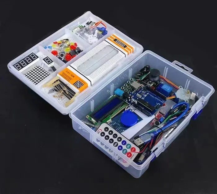 

Стартовый набор для Arduino UNO R3, RFID, обучающий комплект в розничной коробке