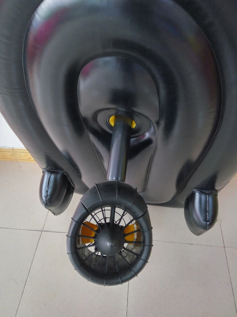 Надувной электрический морской самокат из ПВХ и опыт езды на водоструйной лодке