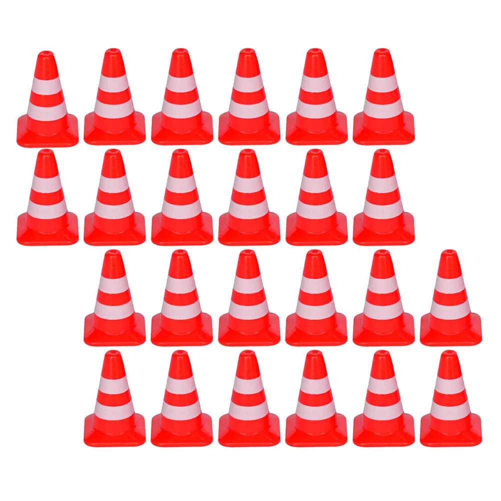 

Cones Traffic Mini Road Cone Toy Sign Construction Roadblock Kidstraining Barricade Signs Props Scene Parkingtoys Athletic