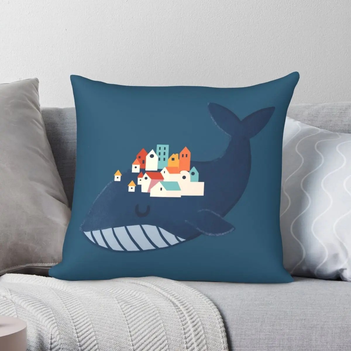 

Наволочка в виде волшебного Кита из миров, наволочка из полиэстера и льна, бархатная наволочка с принтом на молнии, декоративная Автомобиль...