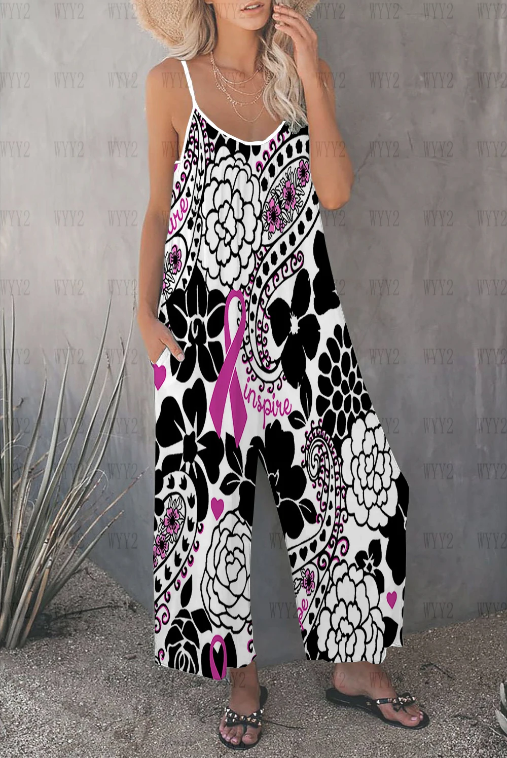 

Женский комбинезон-шаровары с цветочным принтом, летний комбинезон с открытой спиной, женский комбинезон