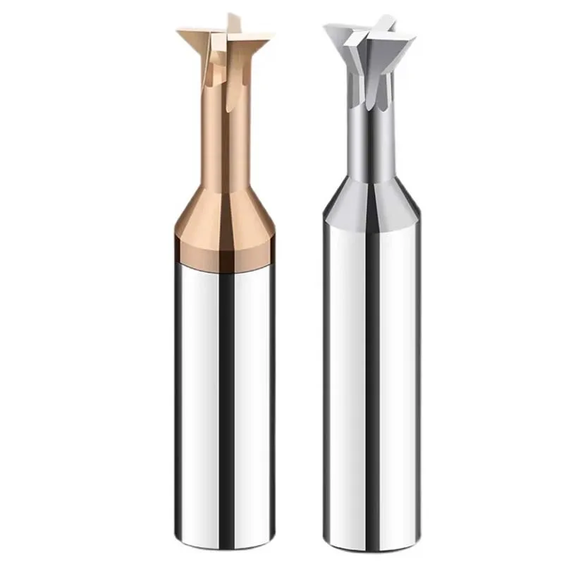 Концевая фреза HRC60 твердосплавная с вольфрамовым покрытием 4 края ласточкин