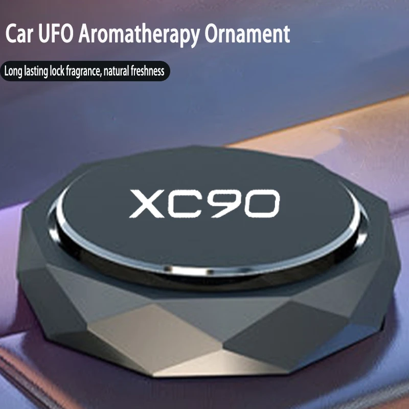 

Auto Fragrance Instrument Seat Aromatherapy UFO Shape Scent Decor Car Air Freshener For Volvo V90 XC40 XC60 XC90 Auto Accessorie
