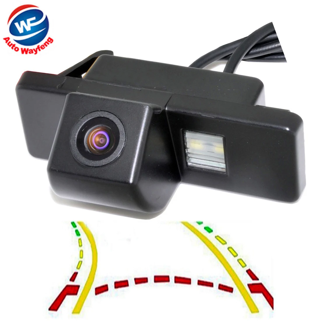 

CCD Intelligent Dynamic Trajectory Tracks Rear View Camera for NISSAN Juke QASHQAI/Geniss/Pathfinder/X-TRAIL Sunny