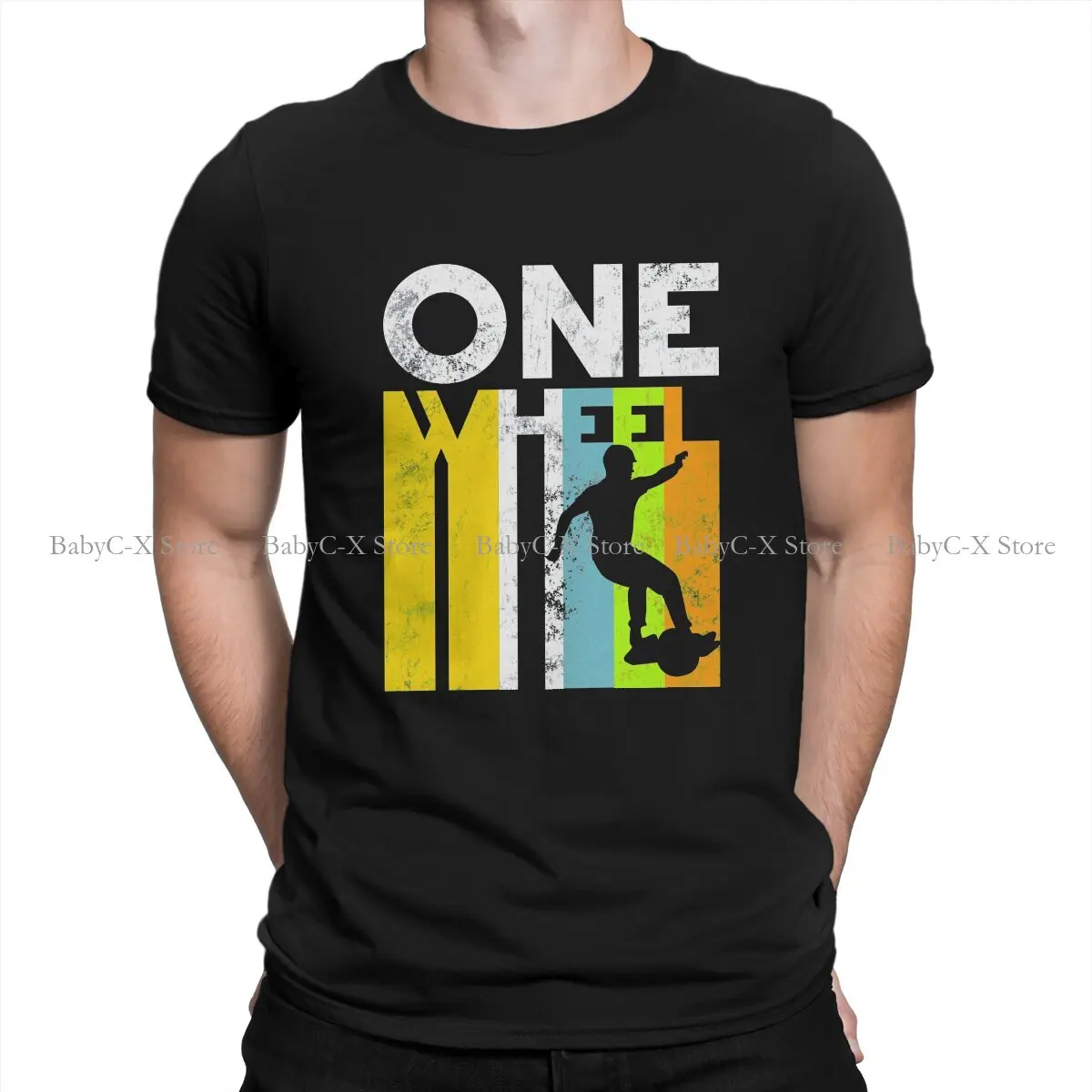 

Onewheel Gift Retro Colored Newest Polyester TShirts Skateboard Skate Skateboarding Male Style Streetwear T Shirt O Neck