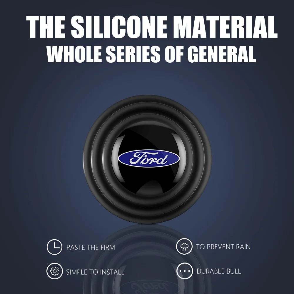 4/10 шт. тихие амортизирующие наклейки на двери автомобиля