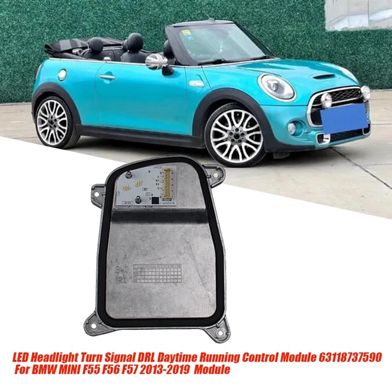

AU05-Φ модуль указателя поворота фары для BMW MINI F55 F56 F57 2013-2019 DRL модуль управления работой в дневное время